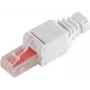 Savienotājs ShiverPeaks 75011 Cat 6 bezinstrumentu RJ45, ekranēts, 8P8C
