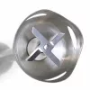 JATA JEBT1855 rokas blenderis melns nerūsējošais tērauds