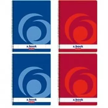 Piezīmju klade Herlitz 10834117 A4 80 lapas sarkana