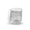 Baby pārtikas pagatavotājs Neno Cibo 300 W, 0.3 L bļoda, tvaicēšana un blendēšana, uzsildīšana, pelēks/balts