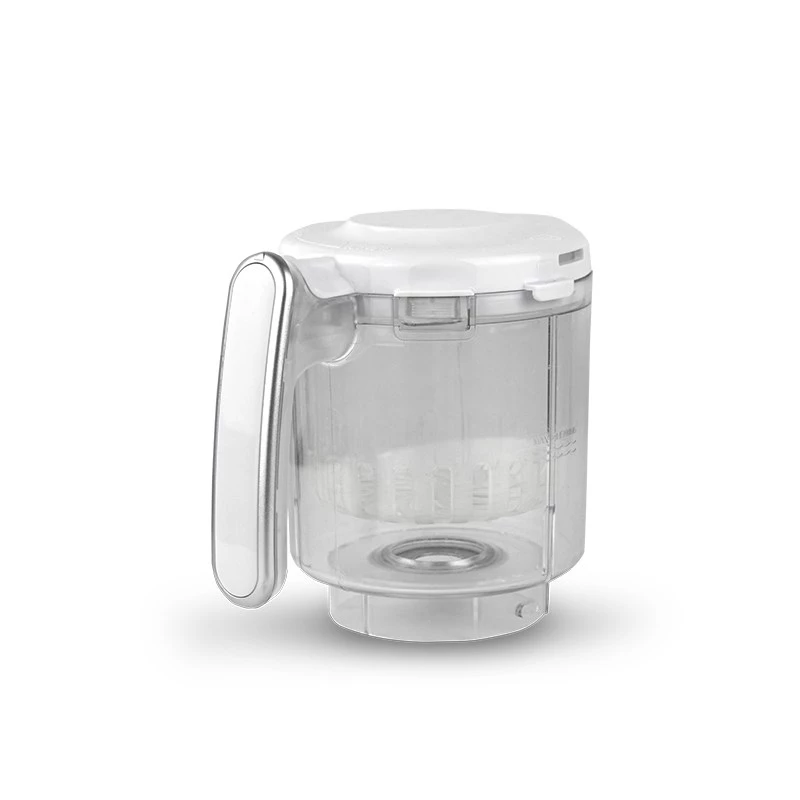 Baby pārtikas pagatavotājs Neno Cibo 300 W, 0.3 L bļoda, tvaicēšana un blendēšana, uzsildīšana, pelēks/balts