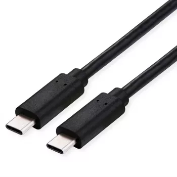 ROLINE USB4 Gen 2x2 kabelis 0.5m USB C melns 11.02.9091
