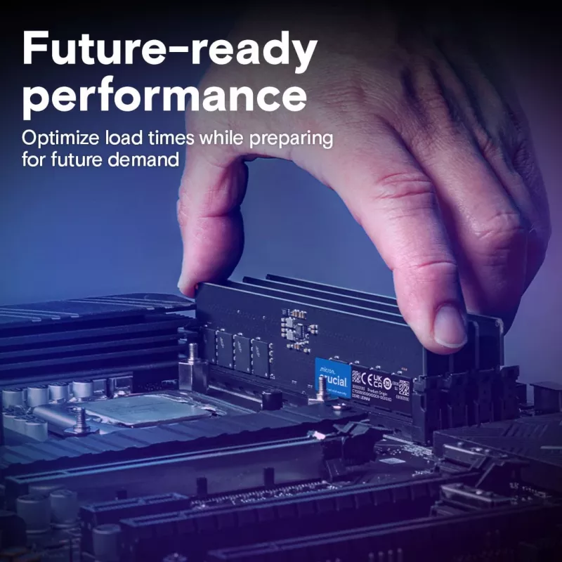 Atmiņa DDR5 32GB/5600 CL46 (16Gbit) Tray