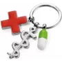 Atslēgu gredzens TROIKA GET WELL Daudzkrāsains Sudraba Metāls 60mm