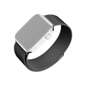 FIXED nomaināmā tīkliņa siksniņa Apple Watch 42/44/45/46/49 mm (melnā)