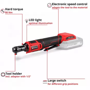 Einhell 4514320 Strāvas adapteris Melns