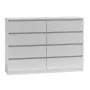Topeshop M8 140 BIEL kumode