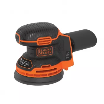 Black & Decker BDCROS18N-XJ Portatīvā orbitālā slīpmašīna 12000 RPM Melna, Oranža