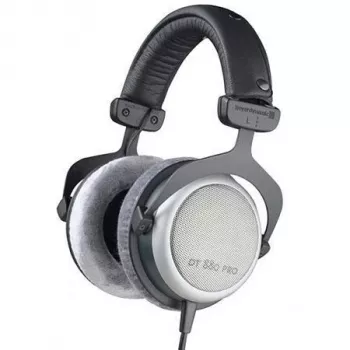 Beyerdynamic DT 880 PRO Austiņas Vadu Galvas saite Mūzika Melna, Sudraba