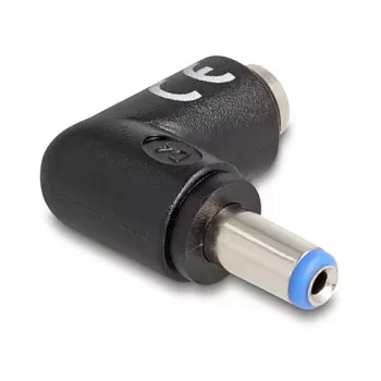 DeLOCK 80794 vadu savienotājs DC 5.5 x 2.1 mm Melns Vīrišķais/Sieviešu