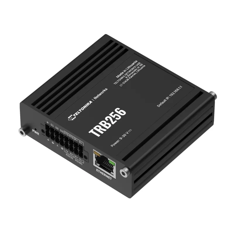 LTE M1/NB-IoT maršrutētājs TRB256 | 10/100 Mbit/s | Ethernet LAN (RJ-45) 1 ports | 4G