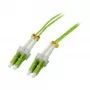 Synergy 21 S215498 optiskās šķiedras kabelis 3 m LSZH OM5 2x LC zaļš