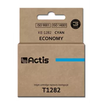Kasetne ACTIS KE-1282 saderīga ar Epson, ciāna, krāsvielu 13 ml, standarta iznākums, viena pakotne