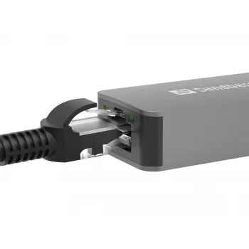 SANDBERG 136-68 USB-C/A adapteris ar 2.5 GbE RJ45 Ethernet portu