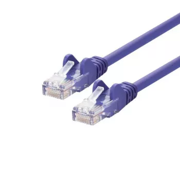Tīkla kabelis LOGON TCU55U015P Cat5e U/UTP (UTP) violets 1,5 m RJ-45–RJ-45 apzeltīti kontakti