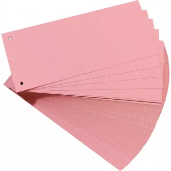 Atdalītāji kartona Herlitz 10843498 Rozā roze 100 gab.