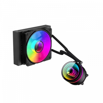 Gamemax ICEBURG 120 BK | CPU šķidruma dzesētājs | Melns
