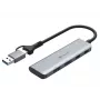 TRACER ADAPTER A-5 USB Type-C uz USB-A 2x USB-A + 2x USB-C