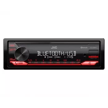 Auto radio JVC KDX-282BT viena DIN ar Bluetooth 4.2, USB, CD, AUX, 8 joslu ekvalaizeru, 50 W/kan.