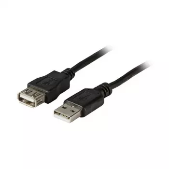 EFB-Elektronik USB 2.0 pagarinātājkabelis A-A, St-Bu 1,8m Pelēks, Classic
