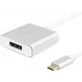 Adapterkabelis Helos USB 3.1 Type-C uz DisplayPort 1.2, 10 cm, modelis 288372