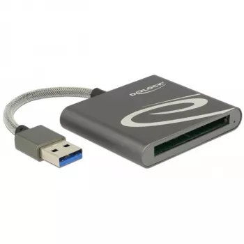 Karšu lasītājs DeLOCK 91525 USB 3.2 Gen 1 Pelēks