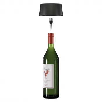 LED galda lampa RealPower TableLight 300 4W Melna Saules