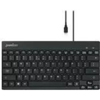 Perixx PERIBOARD-426 Melna - kompakta vadu membrānas tastatūra