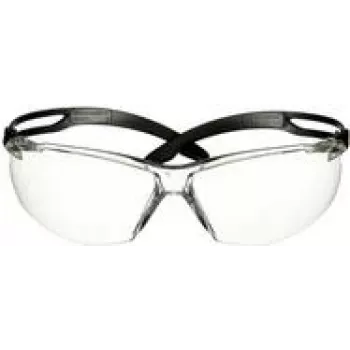 3M SF501SGAF-BLK drošības brilles, polikarbonāts (PC), melnas