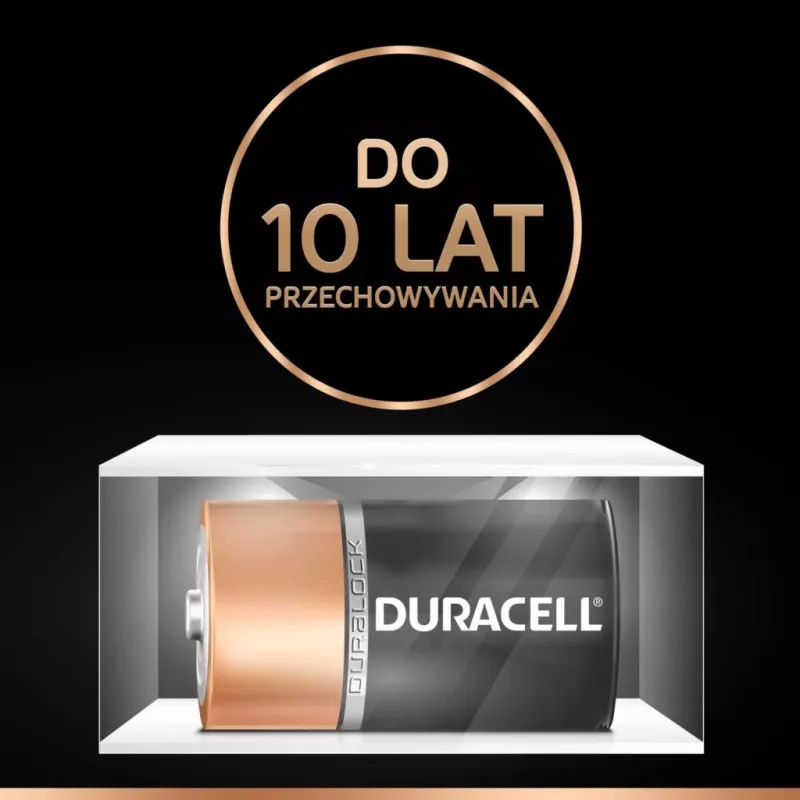 Baterijas Duracell Basic D (R20) — iepakojums 2 gab., primārās cinka-oglekļa šūnas