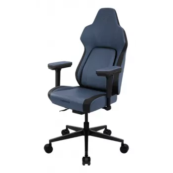 Spēļu krēsls Thunder X3 TEGC-2071101.B1 — ergonomisks moderns zils, regulējams augstums un atzveltnes slīpums