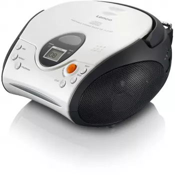 Digitālais FM uztvērējs un CD atskaņotājs Lenco SCD-24