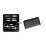ZWILLING 98681-004-0 manikīra/pedikīra instrumentu komplekts, nerūsējošais tērauds, melns