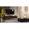 Cama CORTINA 4D TV skapis 200x40x55 melns