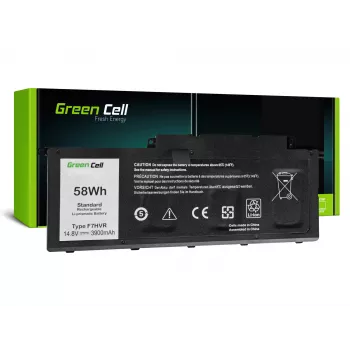 Akumulators Dell 15 7537 F7HVR 14,4V 3,9Ah
