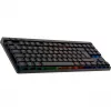 LOGITECH G515 LIGHTSPEED TKL bezvadu spēļu tastatūra - MELNA - PAN - 2.4GHZ/BT - EMEA28i-935 - Taktilā