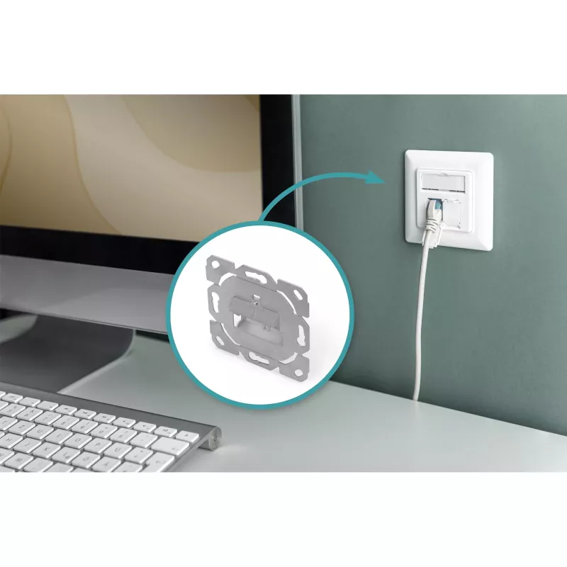 Sejas plāksne multimediju/keystone moduļiem Digitus DN-93831-1