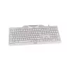 Tastatūra CHERRY KC 1000 SC vadu, ar viedkartes lasītāju, gaiši pelēka, USB, QWERTY UK