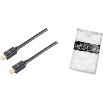 Mini DisplayPort kabelis ShiverPeaks BS10-51025 1 m Melns