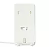 Qoltec 57013 visvirziena 4G LTE antena iekštelpām, 2x SMA, 0,6-2,7 GHz, 30 dBi, vertikāla polarizācija, 50 Ω, balts ABS