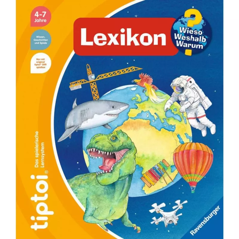 tiptoi Kāpēc? Kā? Kam? Leksikons, Mācību grāmata