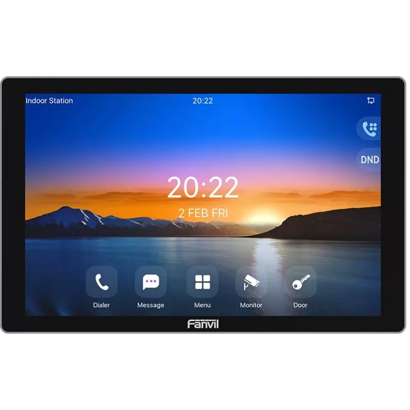 Video Domofona Iekštelpu Stacija Fanvil i506W 10.1 collu IPS Displejs 1920x1080