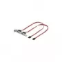 Wentronic goobay SATA pārsega plāksne, iekšējā/ārējā - Serial ATA 150/300 - SATA (siev.) uz eSATA (vīr.) - 50 cm (93046)