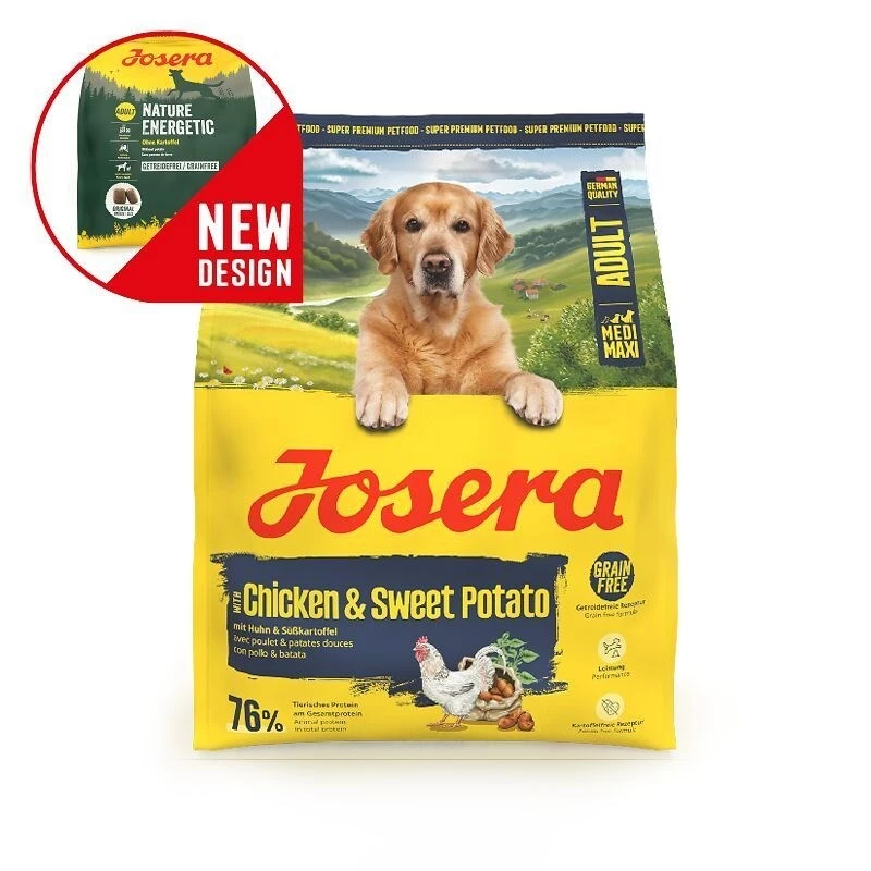 Sausā suņu barība JOSERA Adult Chicken & Sweet Potato 12.5 kg