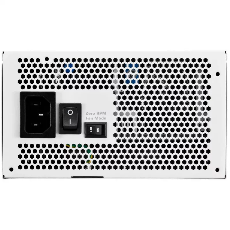 Sharkoon Rebel P20 750 White 1x 12 kontaktu augstas jaudas savienotājs 4x PCIe kabeļu pārvaldība - PC/servera barošanas bloks
