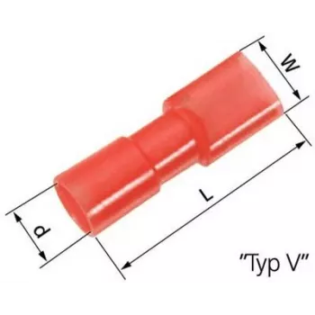 Lapp L-RA 28 V - taisna savienotājuzmava, sievišķā, misiņš/poliamīds, 1,5 mm² (61794952)