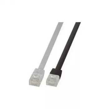 Logilink CF2093U Ethernet Patch Cable Melns