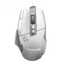 Spēļu peles komplekts Logitech G G502 X ar G240 cieto spēļu peļu paliktni — labā roka, optiskais 25600 DPI, USB Type-A, 13 pogas, balts
