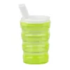 Palīgdzeršanas krūze PDS CARE 21013 - 200 ml dzeltena polipropilēna, ar vāku, pretizliešanas