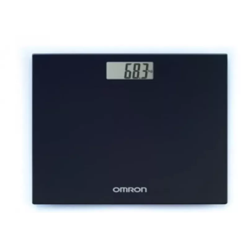 Elektroniskie personīgie svari Omron HN-289-E Melni ar LCD displeju, automātiska izslēgšanās